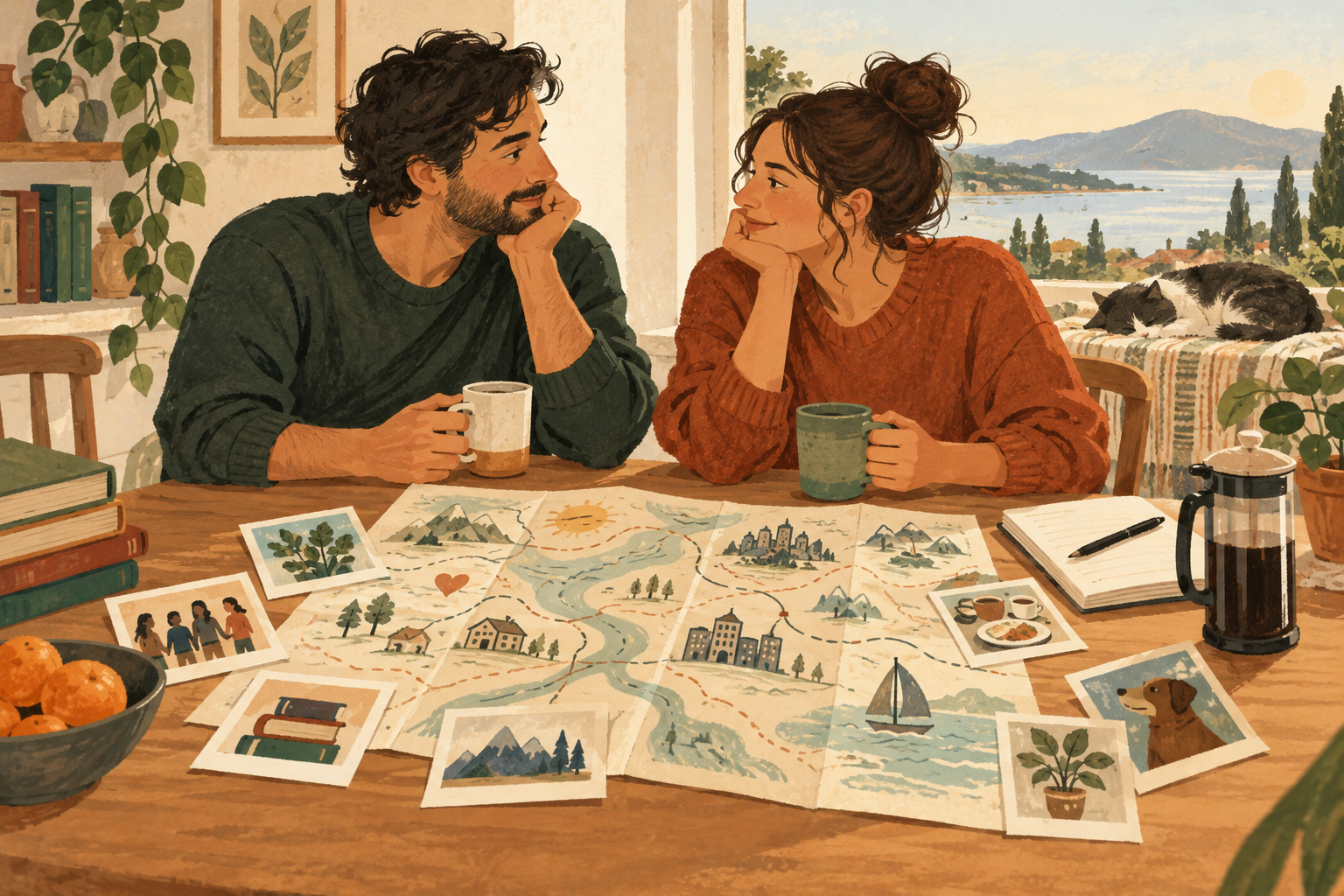 Illustration for “What’s Changed Since You Last Asked? Updating Your Love Map”